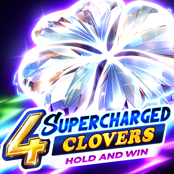 4 Supercharged Clovers: Hold and Win social game